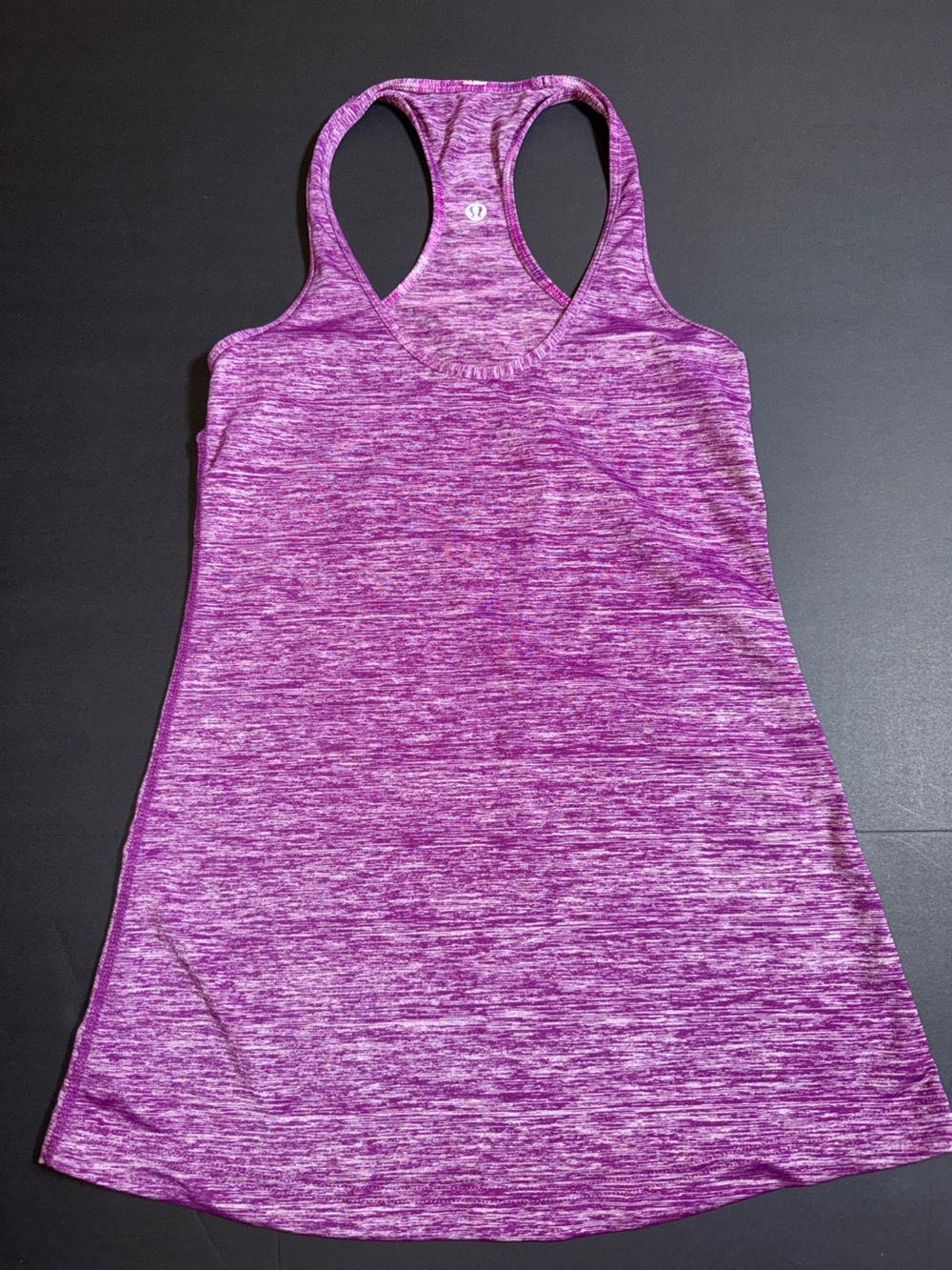 Lululemon Women’s Purple Heather Tank Top - Lightweight Activewear Size 2